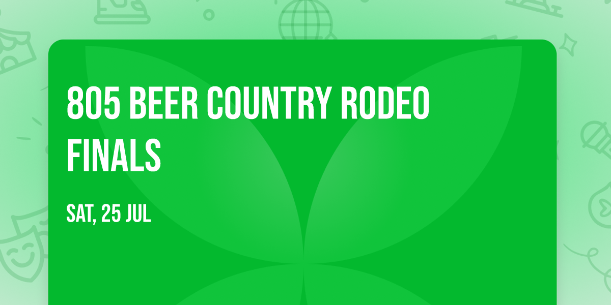 805 BEER Country Rodeo Finals