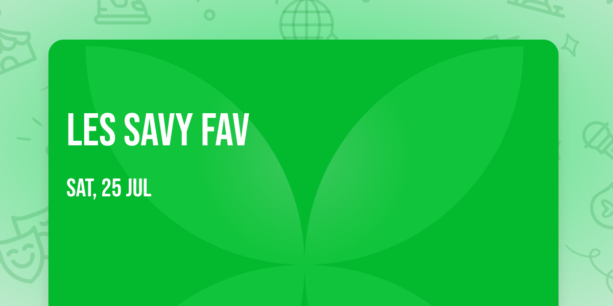 Les Savy Fav