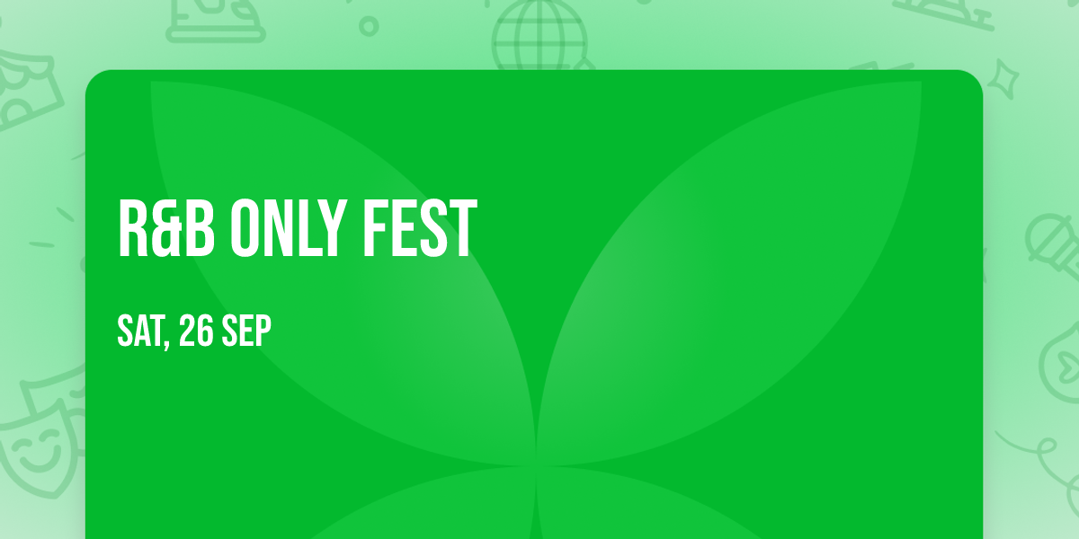 R&B Only Fest