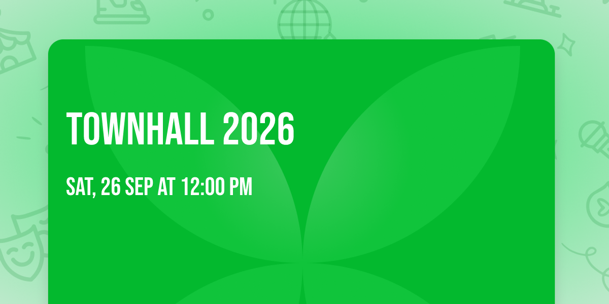 Townhall 2026