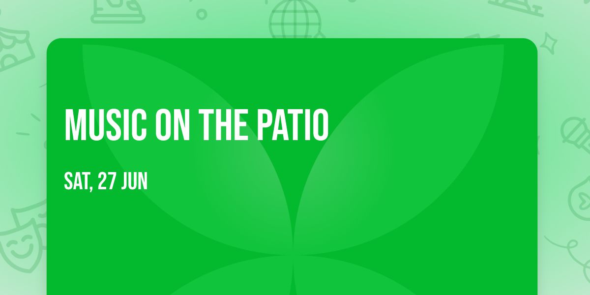 Music on the Patio 