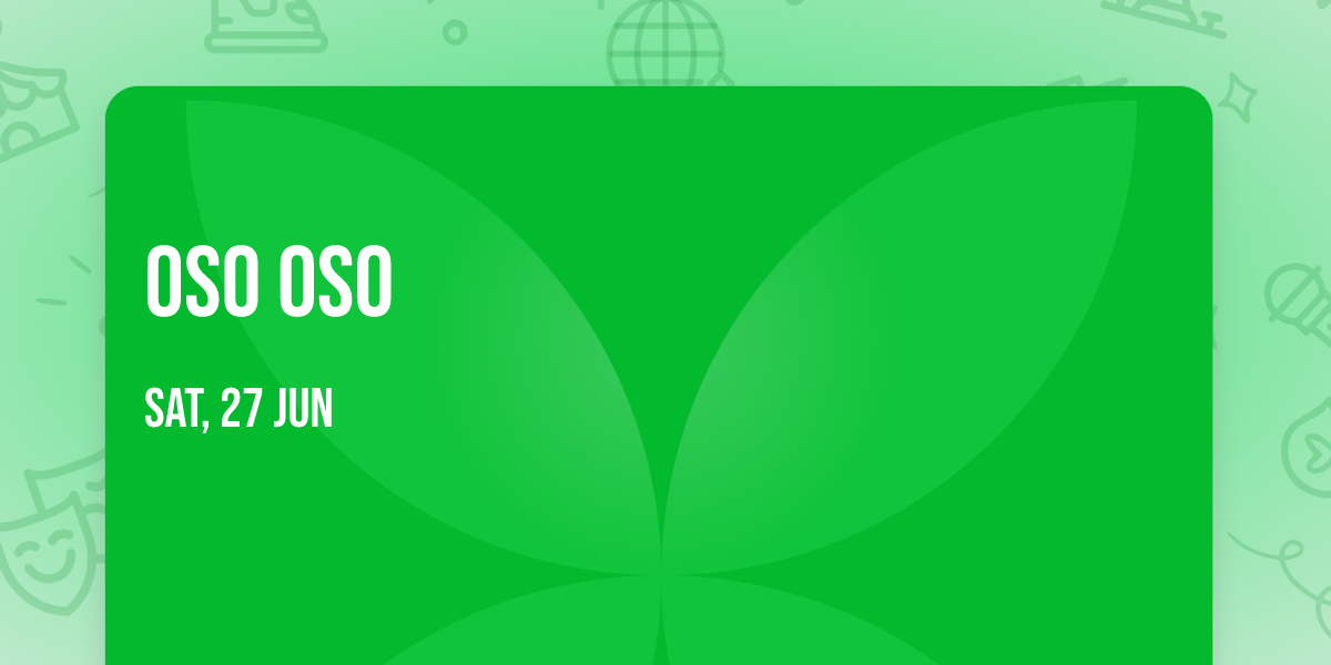 Oso Oso