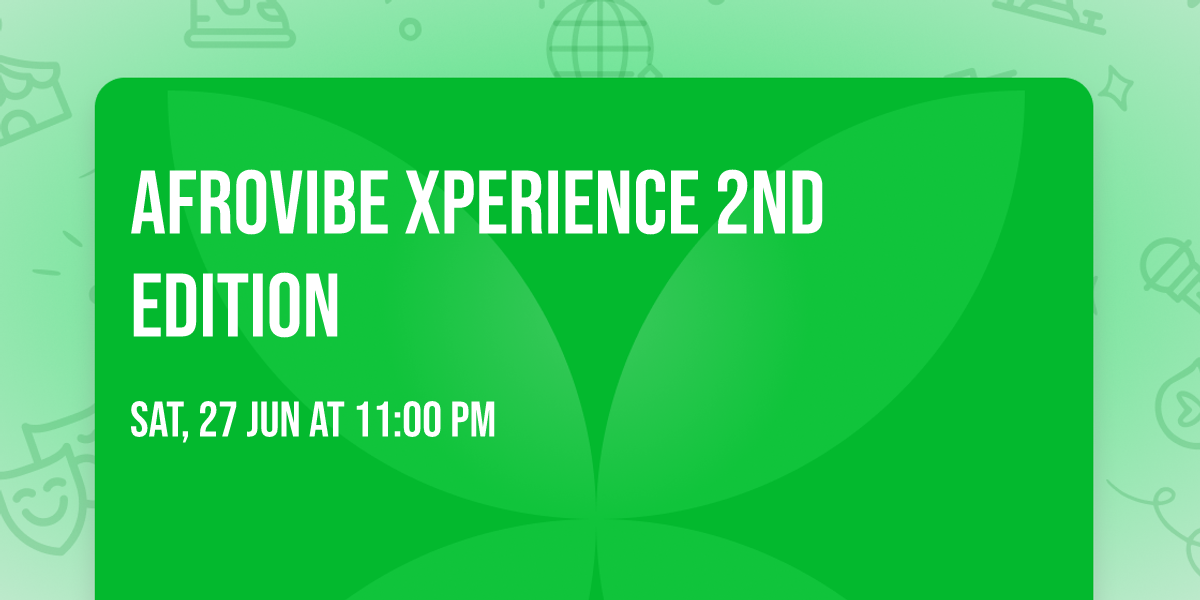 AFROVIBE  XPERIENCE 2nd Edition