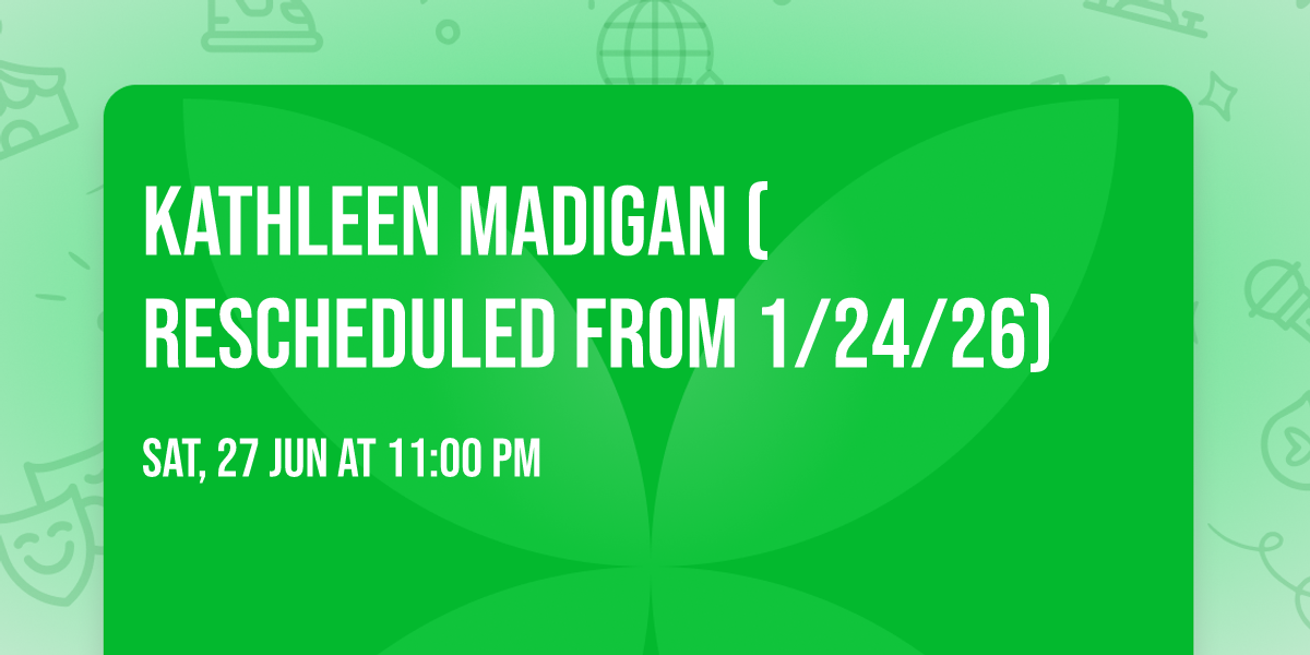 Kathleen Madigan (Rescheduled from 1\/24\/26)