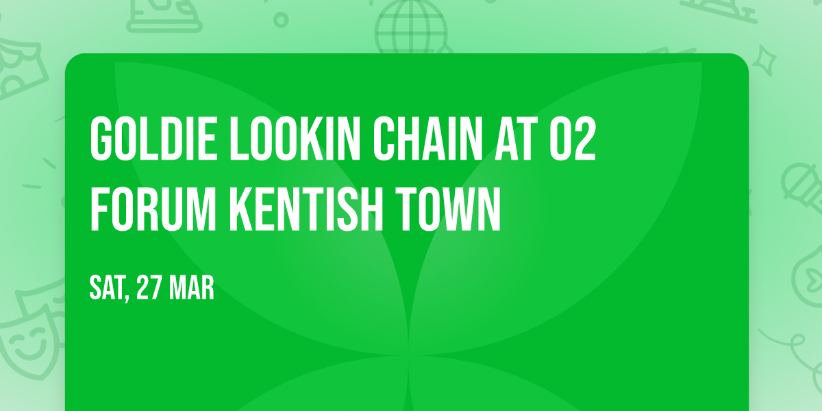 Goldie Lookin Chain at O2 Forum Kentish Town