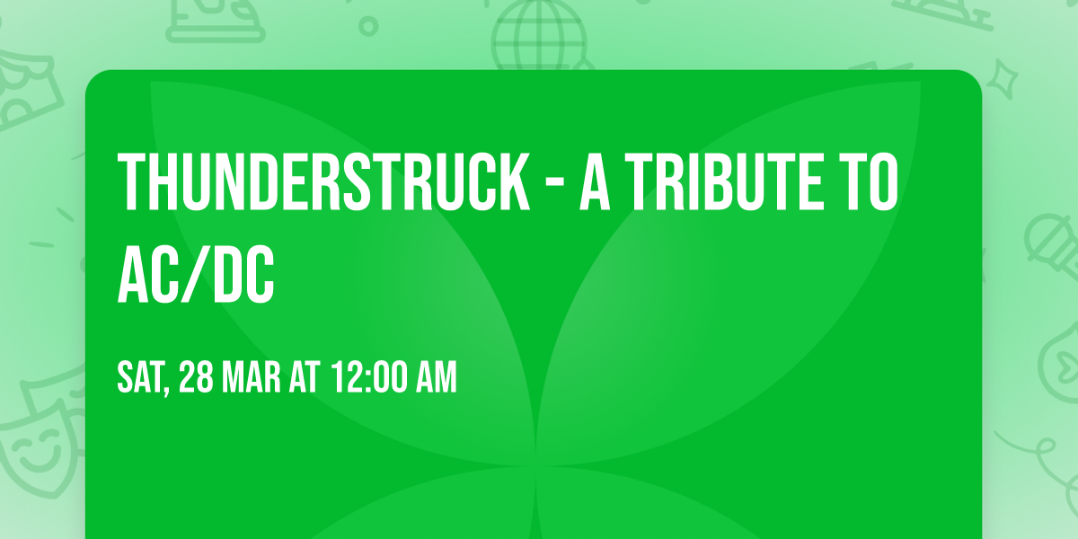 Thunderstruck - A Tribute To AC\/DC