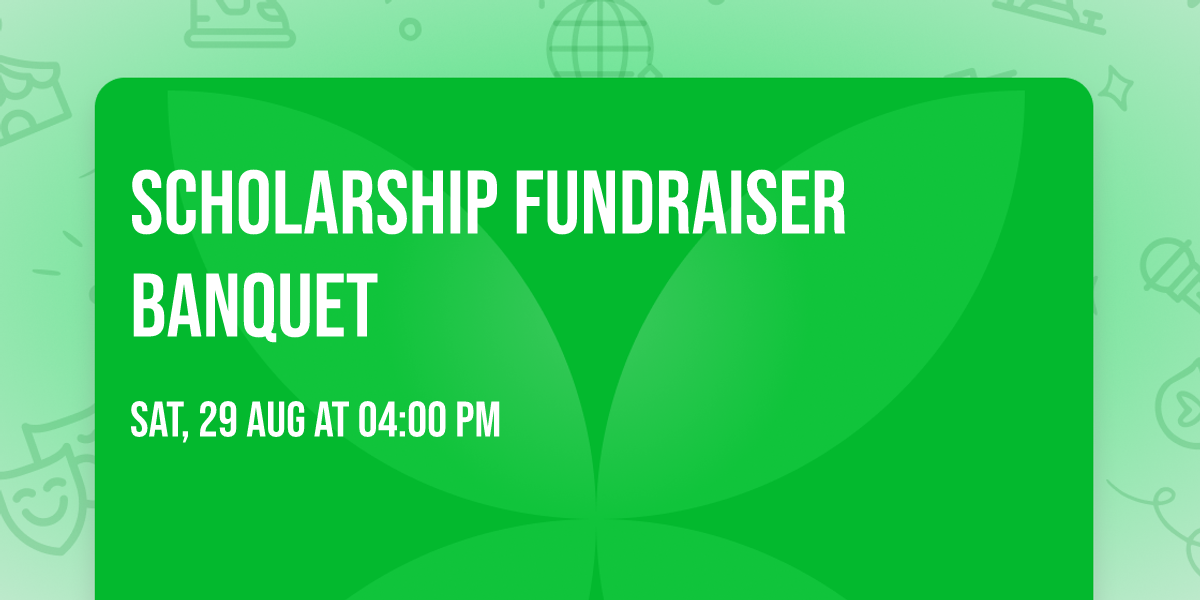 Scholarship Fundraiser Banquet