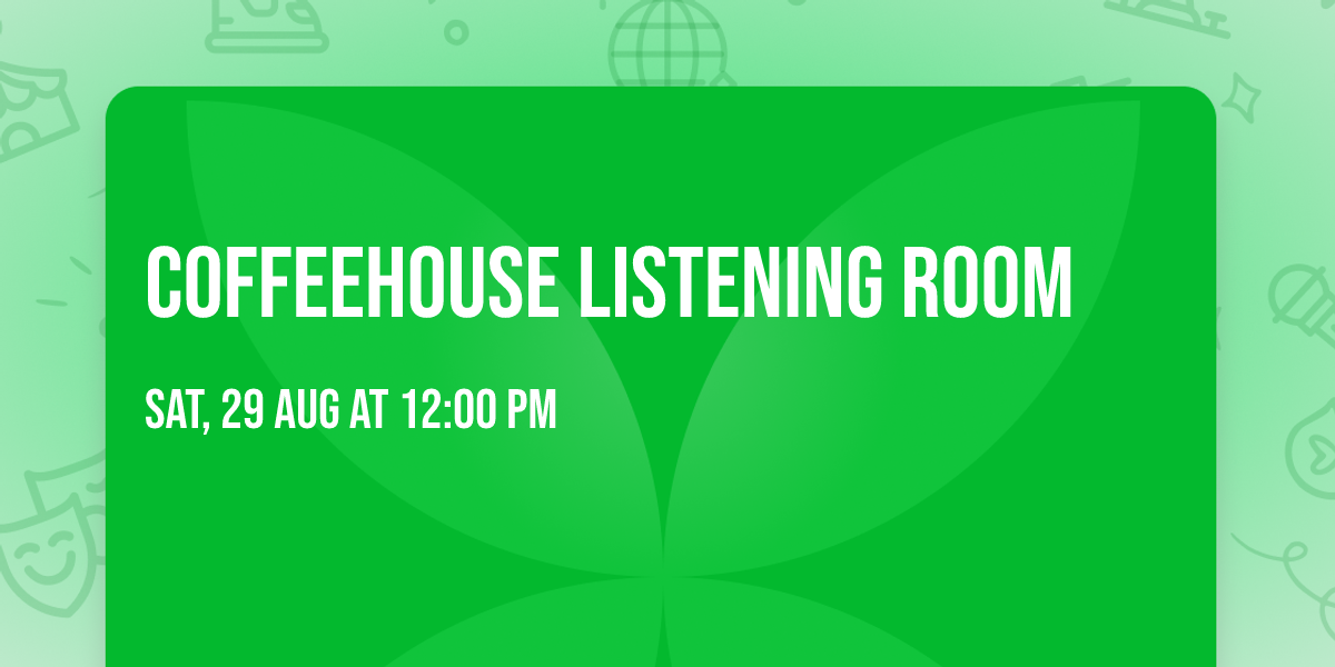 Coffeehouse Listening Room
