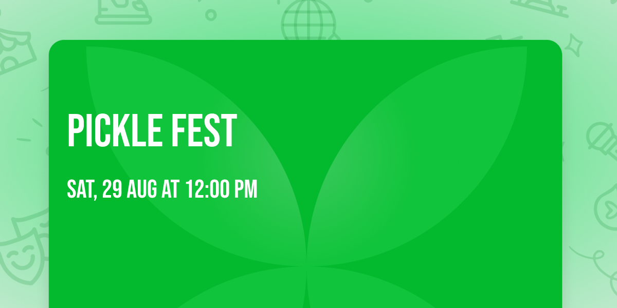 Pickle Fest