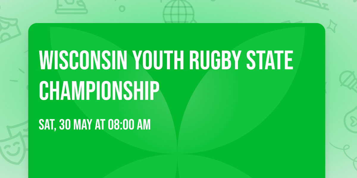 Wisconsin Youth Rugby State Championship 