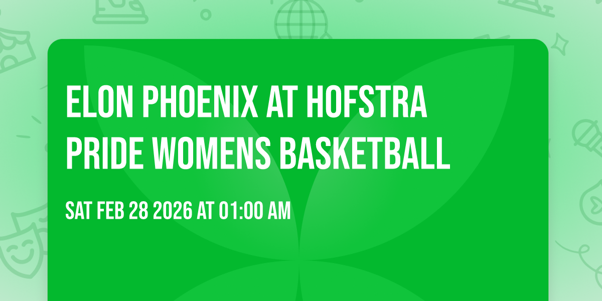 Elon Phoenix at Hofstra Pride Womens Basketball