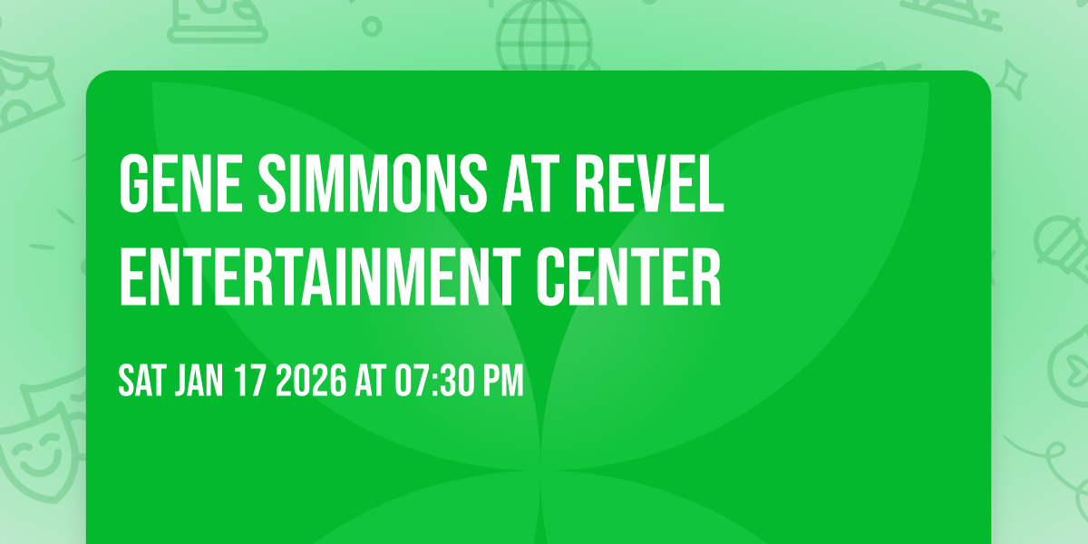 Gene Simmons at Revel Entertainment Center