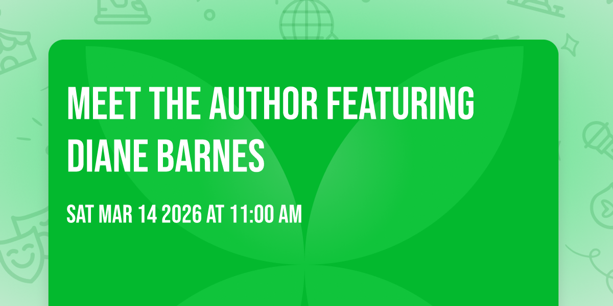 Meet the Author featuring Diane Barnes