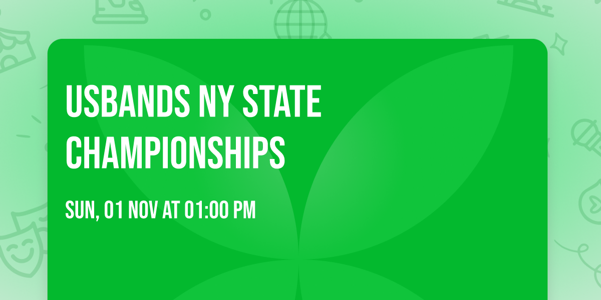 USBands NY State Championships
