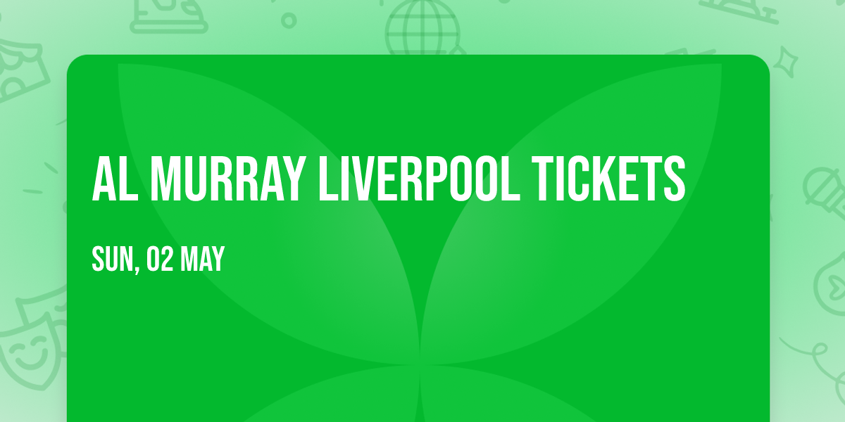 Al Murray Liverpool Tickets