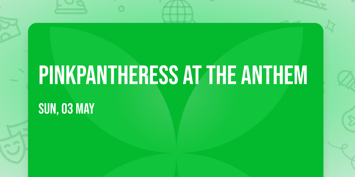 PinkPantheress at The Anthem