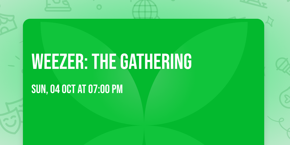 WEEZER: The Gathering