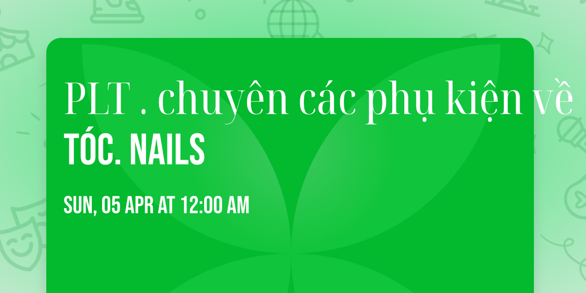 PLT . chuy\u00ean c\u00e1c ph\u1ee5 ki\u1ec7n v\u1ec1 t\u00f3c. Nails