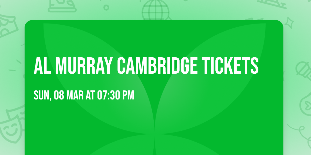 Al Murray Cambridge Tickets