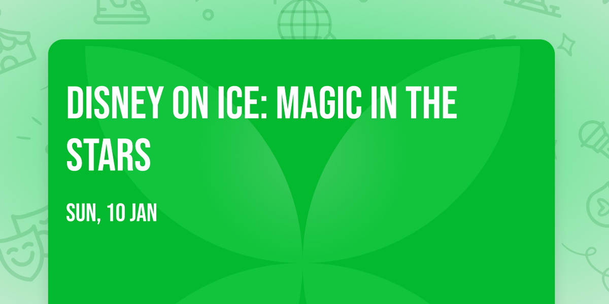 Disney On Ice: Magic In The Stars