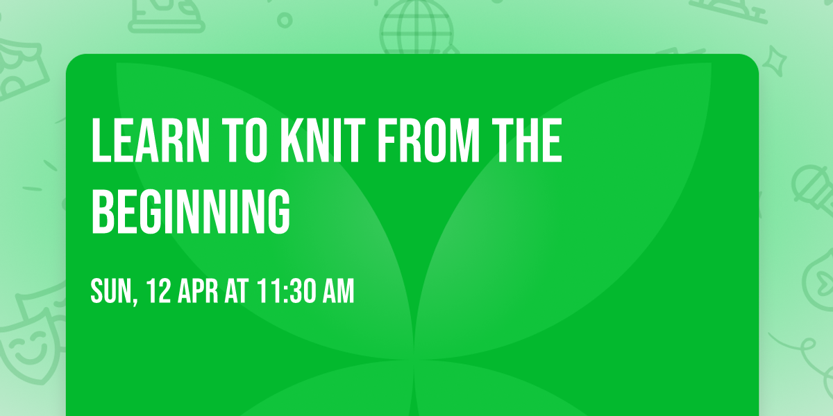 Learn to Knit from the Beginning \ud83e\uddf6