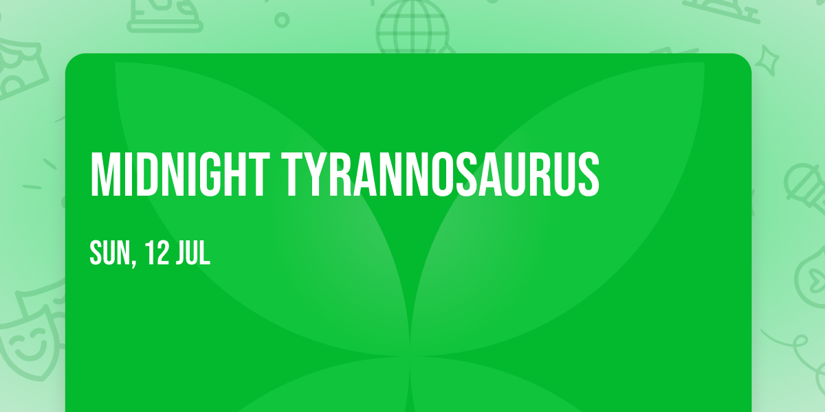 Midnight Tyrannosaurus