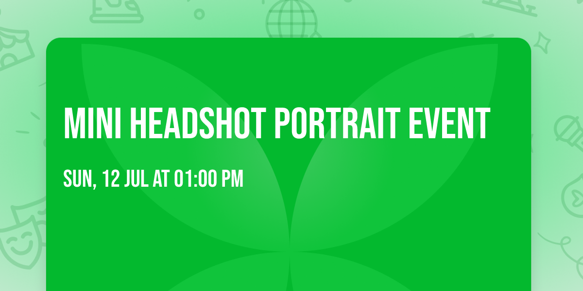 Mini Headshot Portrait Event 