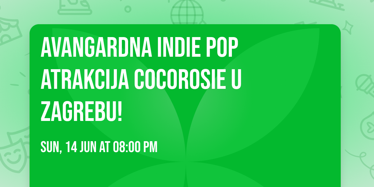 Avangardna indie pop atrakcija CocoRosie u Zagrebu!