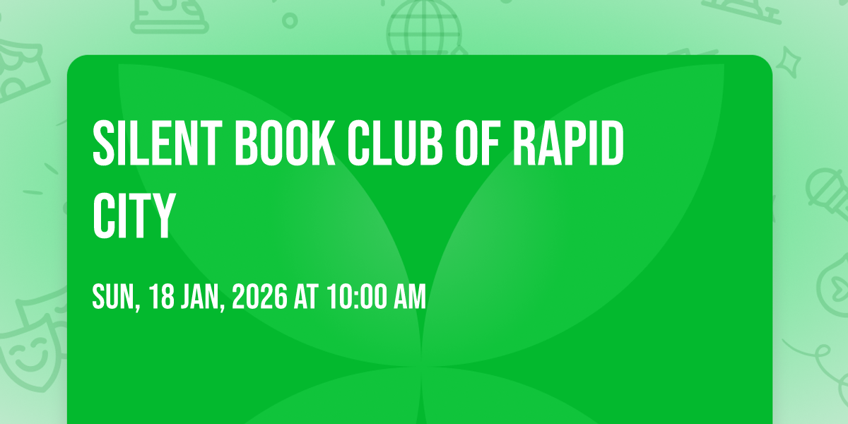Silent Book Club Of Rapid City