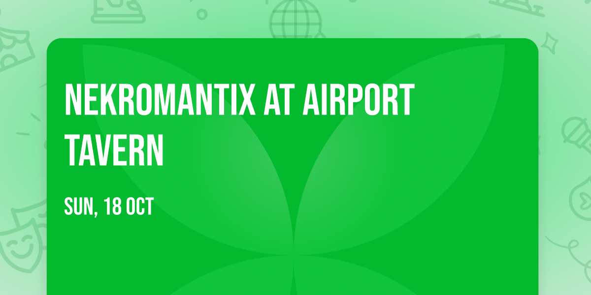 Nekromantix at Airport Tavern