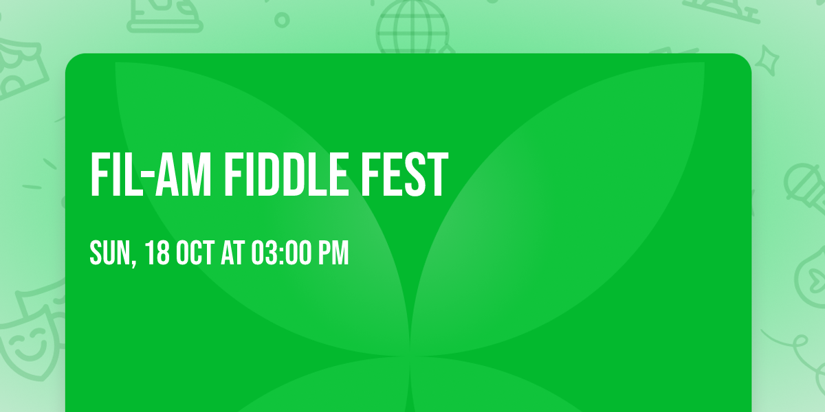 Fil-Am Fiddle Fest