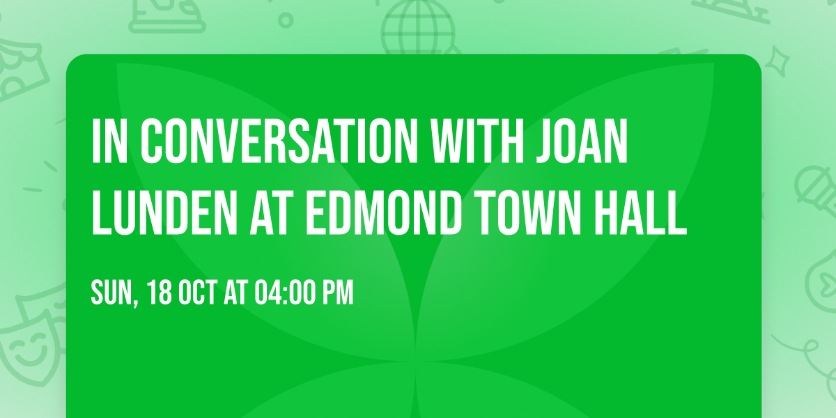 In Conversation with Joan Lunden at Edmond Town Hall