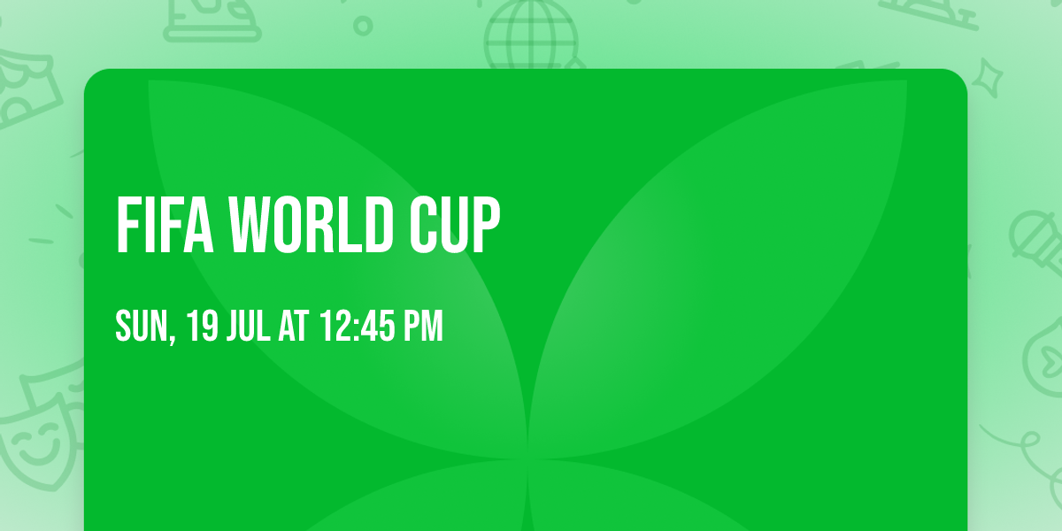 FIFA world cup