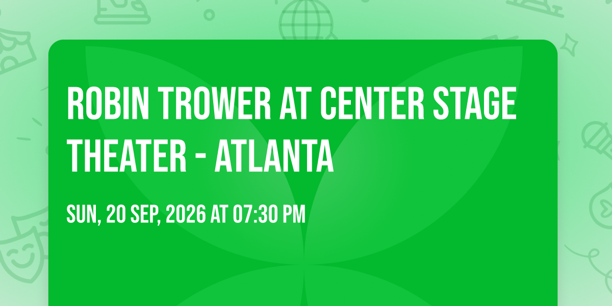 Robin Trower at Center Stage Theater - Atlanta