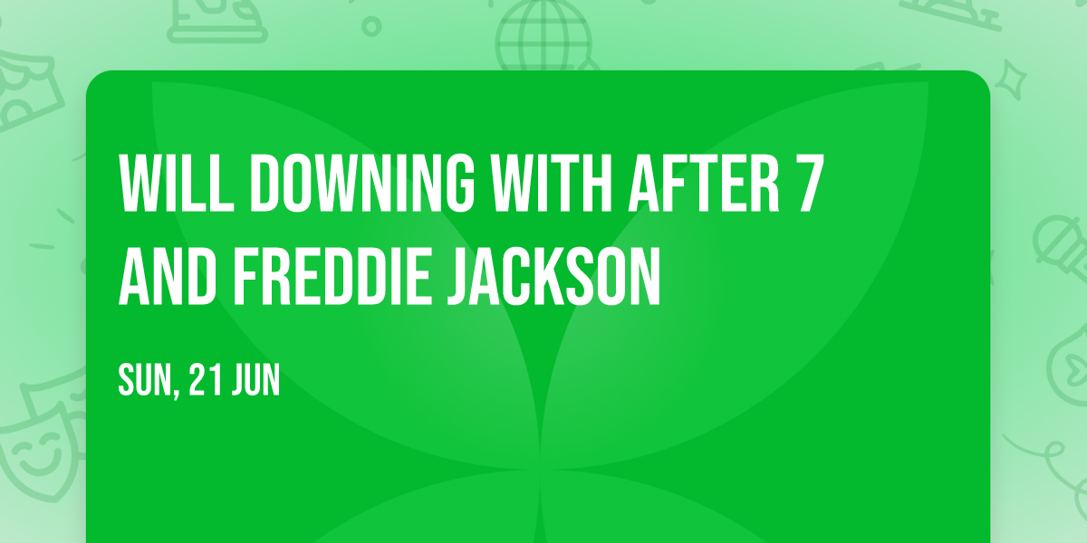 Will Downing with After 7 and Freddie Jackson