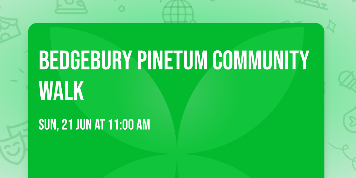 Bedgebury Pinetum Community Walk