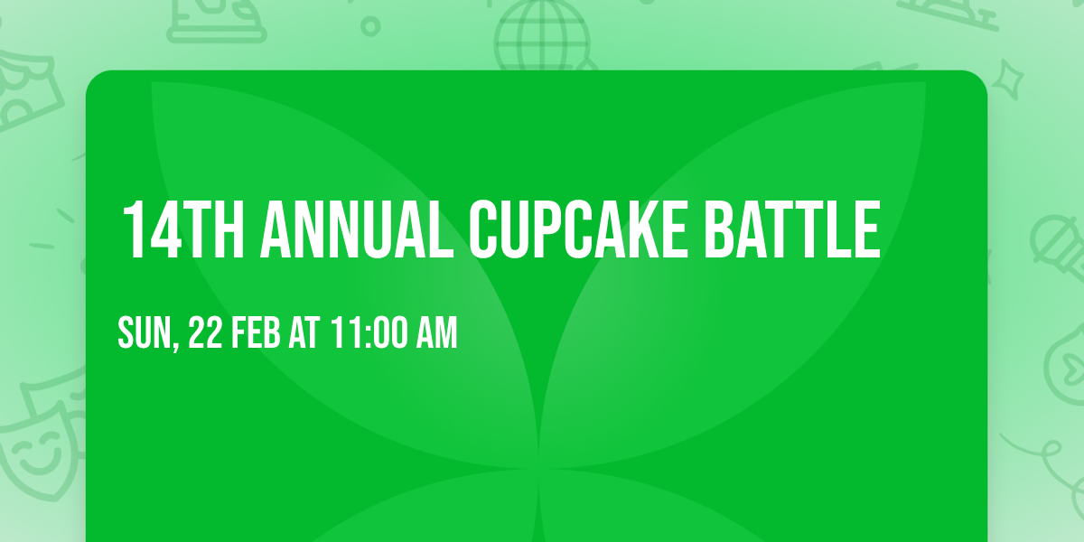 14th Annual Cupcake Battle