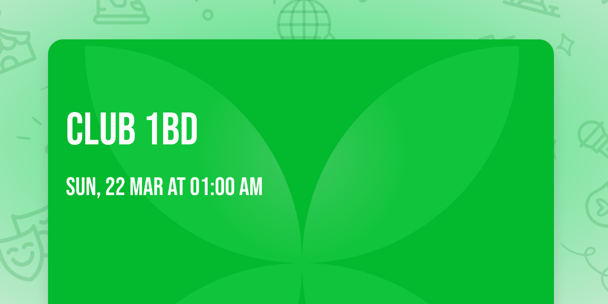 CLUB 1BD