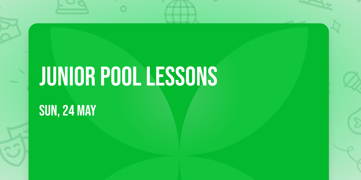 Junior Pool Lessons