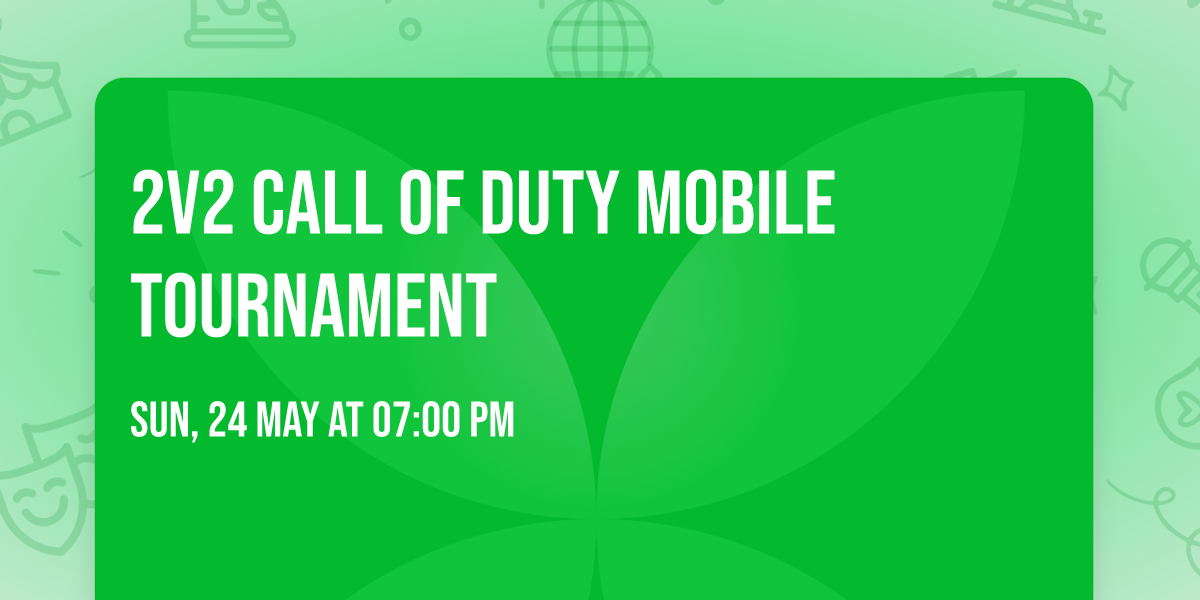2v2 Call Of Duty Mobile Tournament 