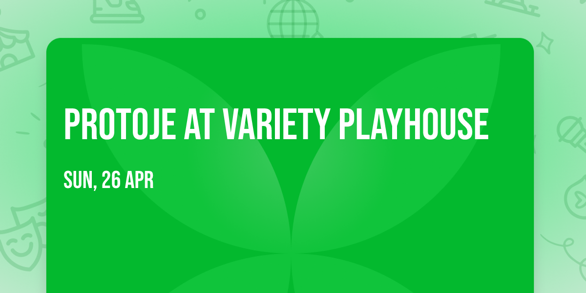 Protoje at Variety Playhouse