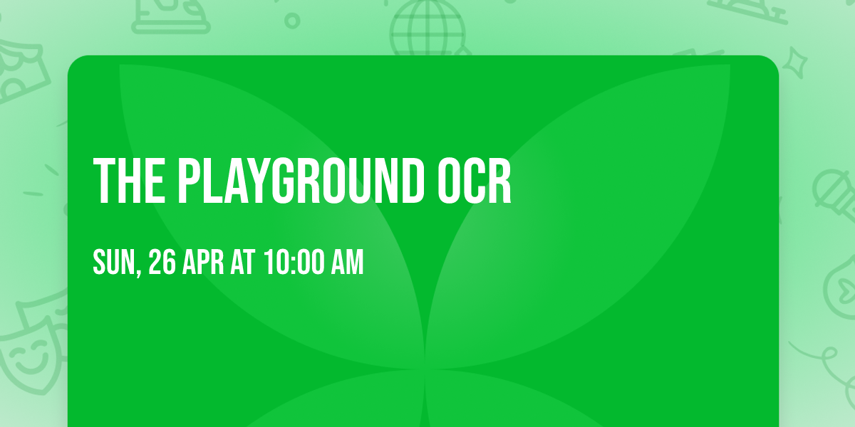 The Playground OCR