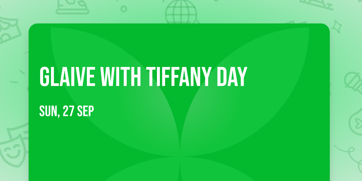 glaive with Tiffany Day