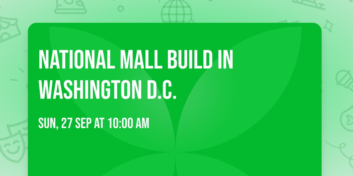 National Mall Build in Washington D.C. 