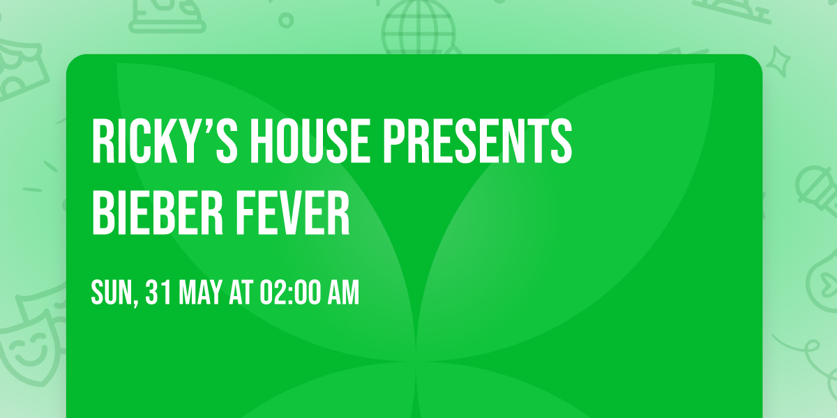 Ricky\u2019s House Presents Bieber Fever