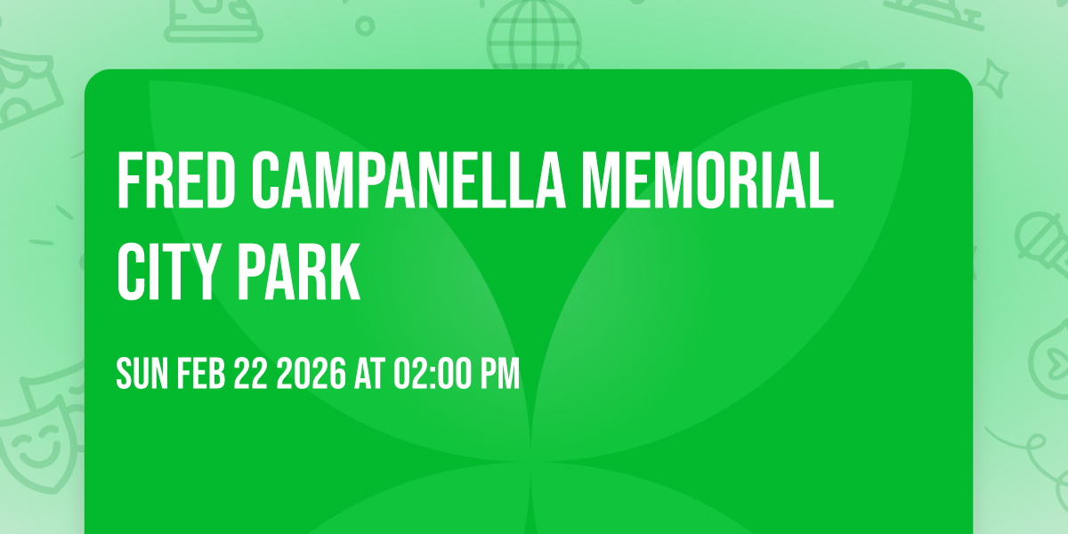 Fred Campanella Memorial City Park

