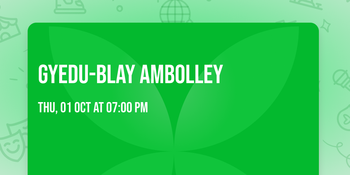 Gyedu-Blay Ambolley