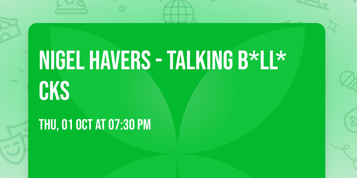 Nigel Havers - Talking B*ll*cks