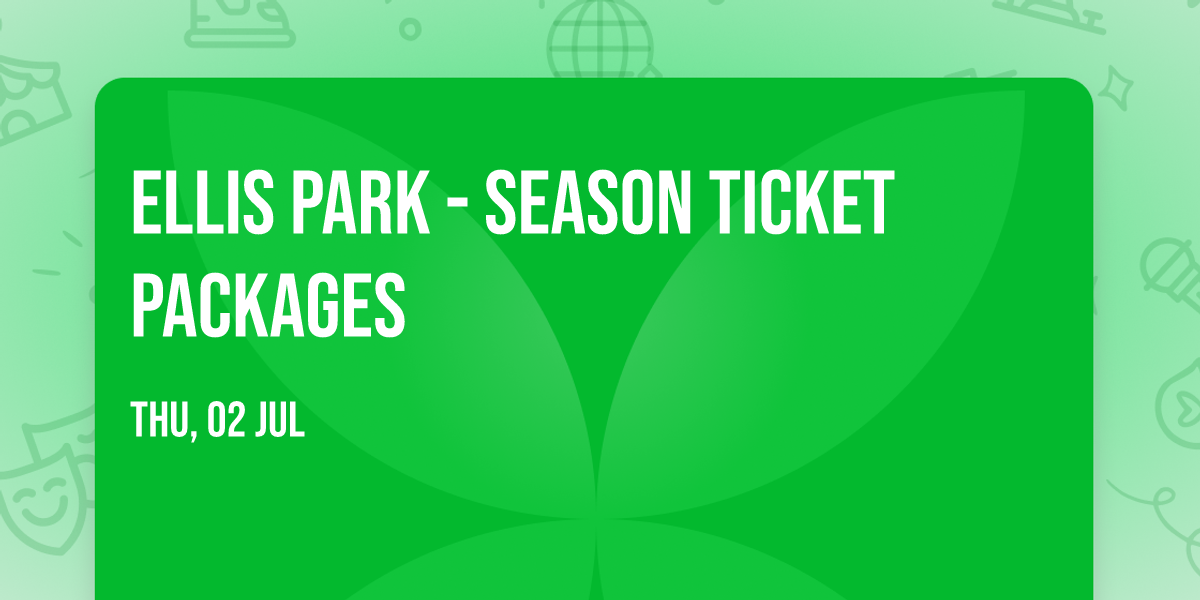 Ellis Park - Season Ticket Packages