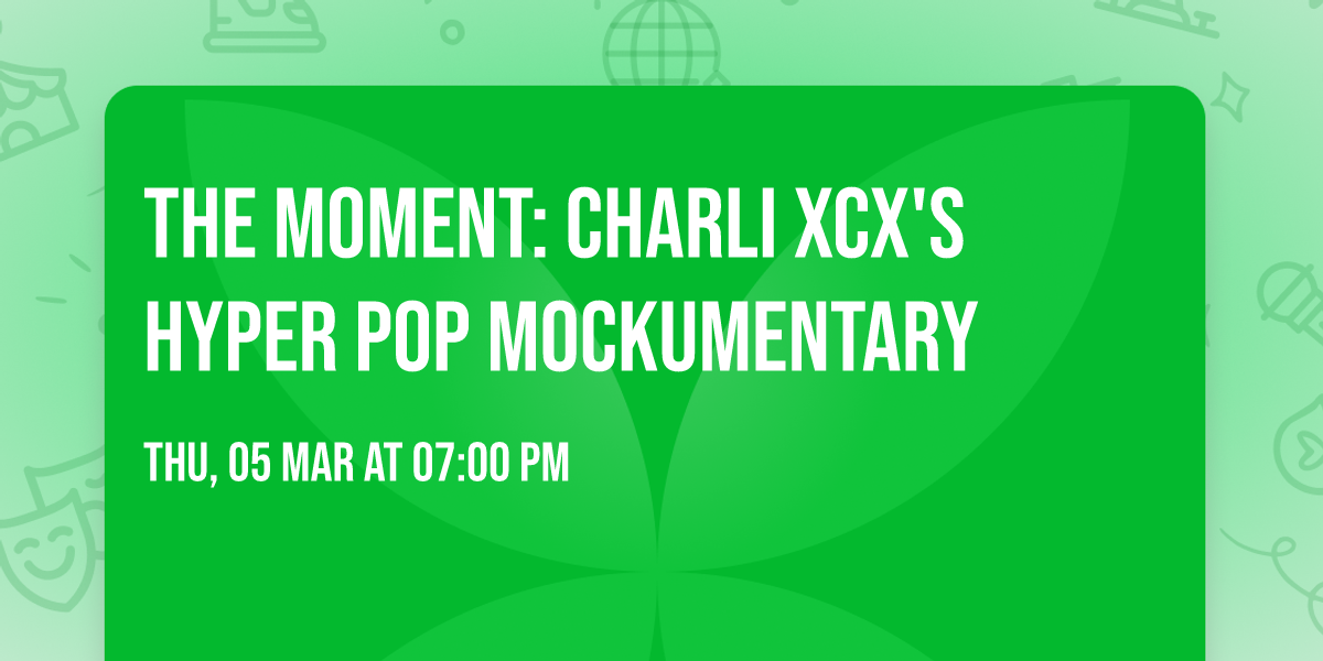 THE MOMENT: Charli xcx's Hyper Pop Mockumentary 